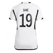 Tyskland Leroy Sane #19 Hemmatröja Dam VM 2022 Korta ärmar